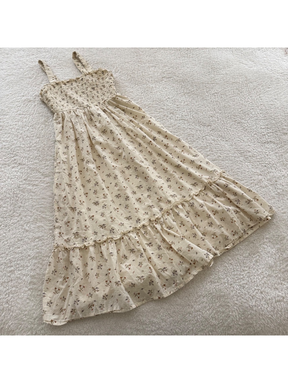 Women’s Size Small Floral Smocked Dress